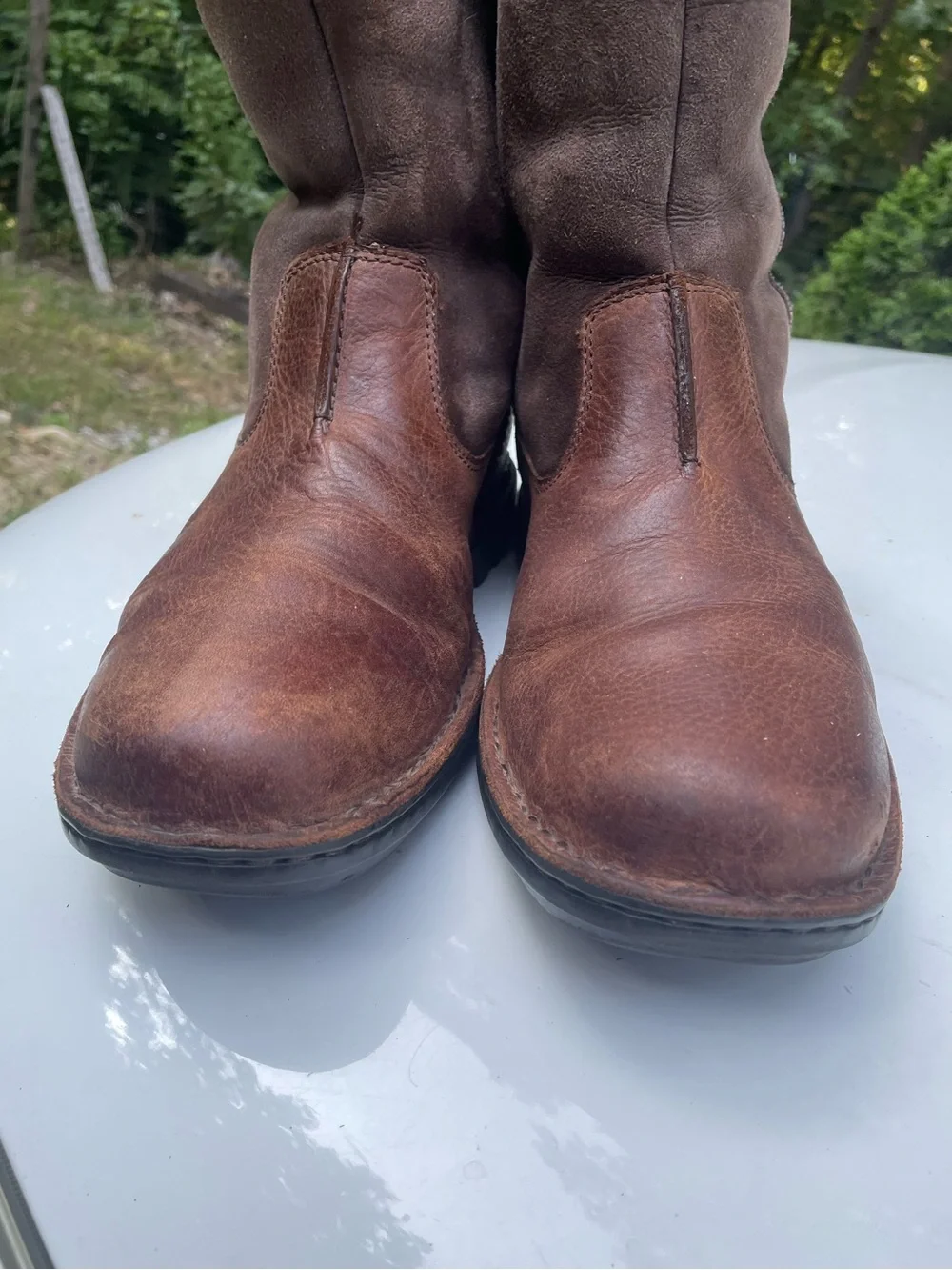 UGG® Hartsville Leather Boots 11 Men’s